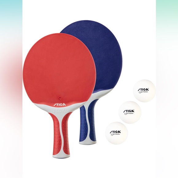 STIGA Flow 2 player table tennis racket set - Picture 2 of 8